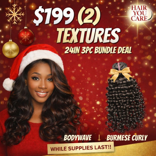 3-Bundle Hair Set – 24 Inches for $199